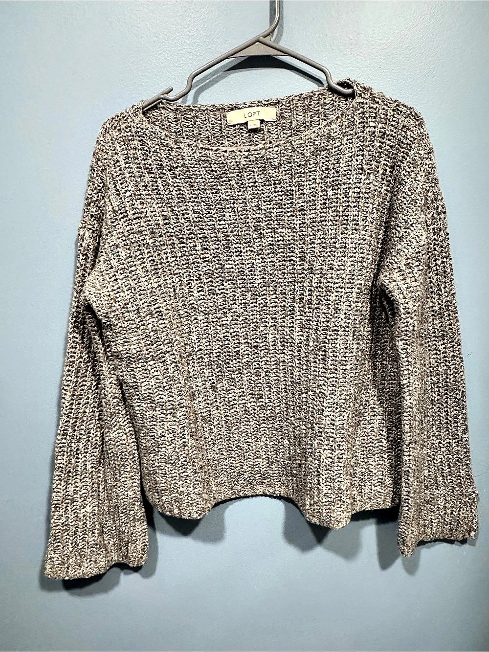 LOFT Marled Knit Sweater Size Medium
